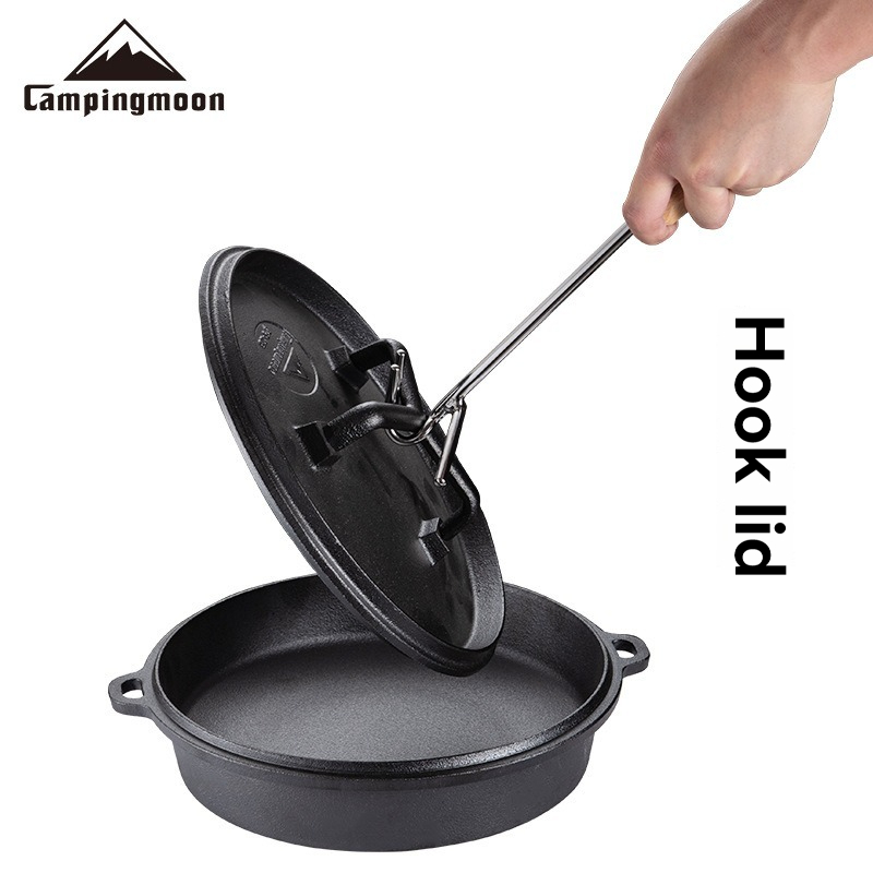 MS-34 Outdoor Camping Stainles - Camp Dutch Oven Cast 评论和价格