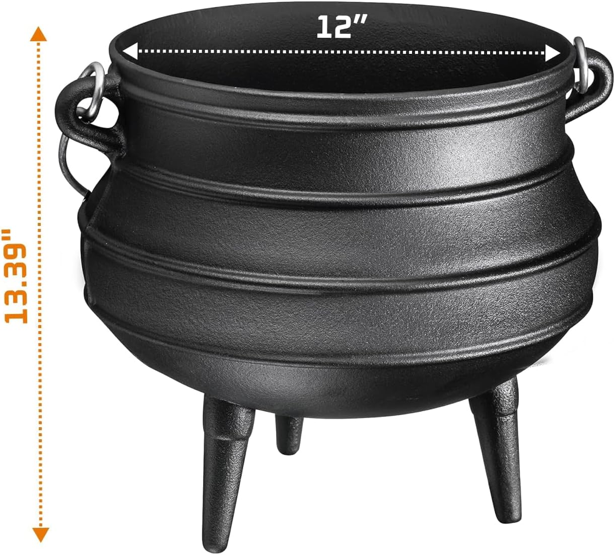 12 Quart Cast Iron Dutch Oven  - Camp Dutch Oven Cast 评论和价格