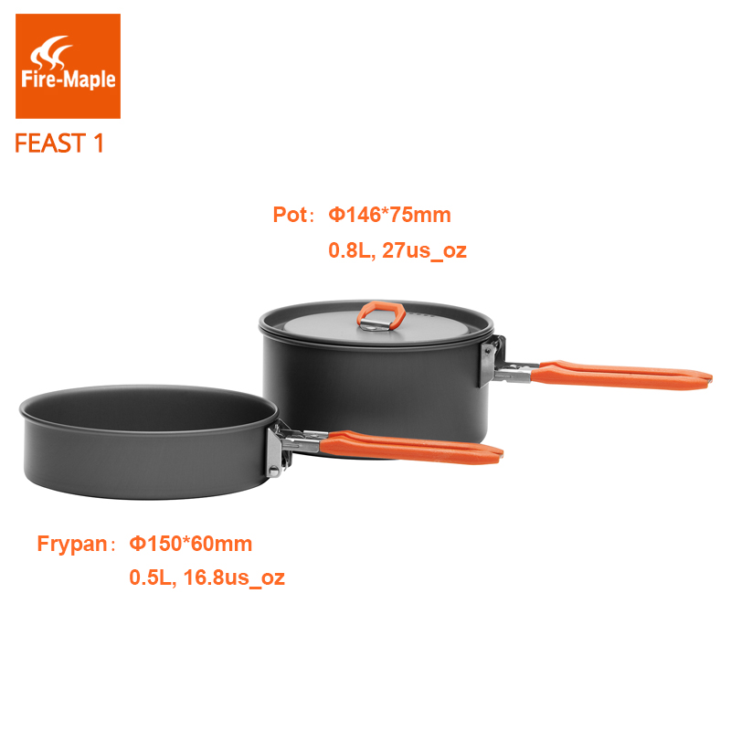 Fire Maple Feast 1 Outdoor Cam - Camping Cooking Container 评论和价格
