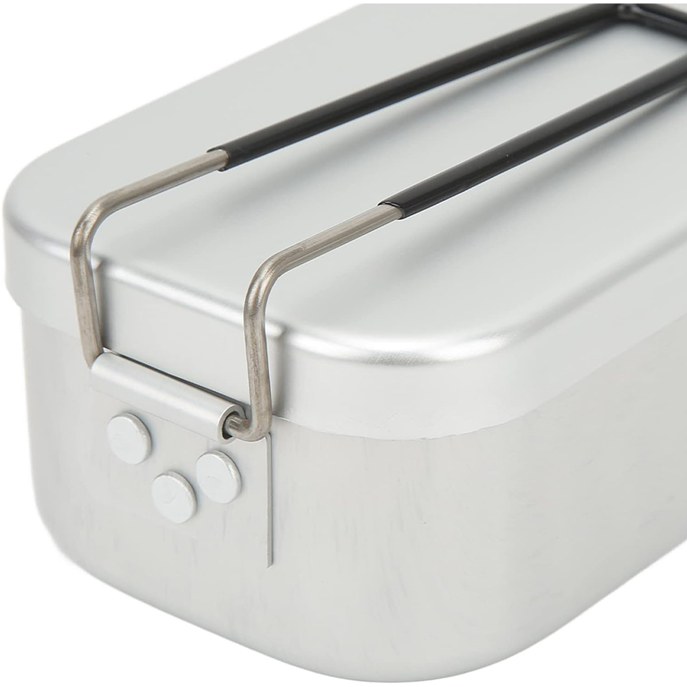 800ML Aluminum Lunch Boxes Out - Camping Hiking Cooking 评论和价格