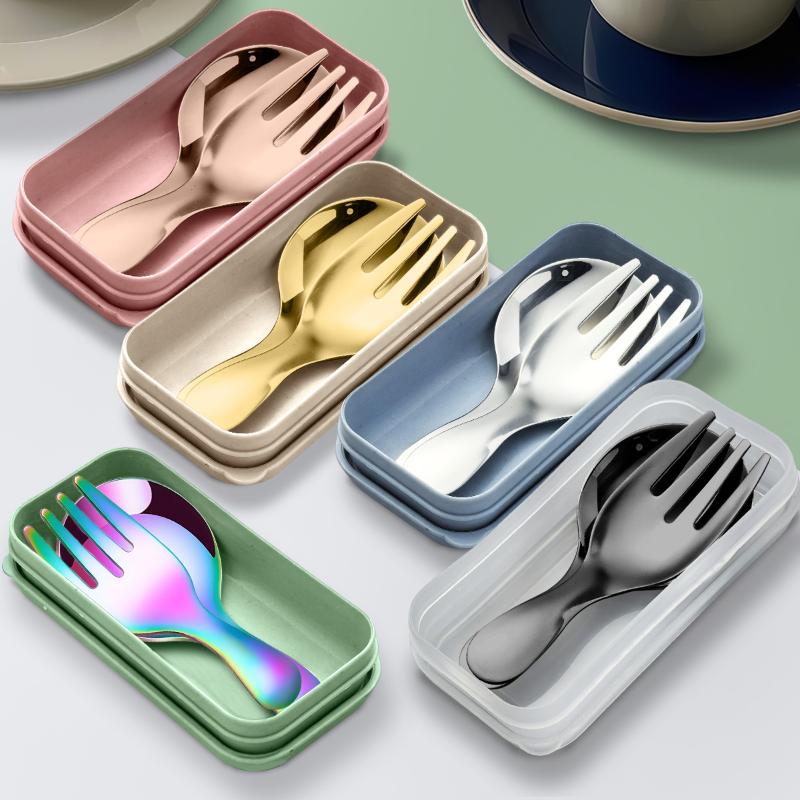 Stainless Steel Tableware Set  - Camping Hiking Cooking 评论和价格