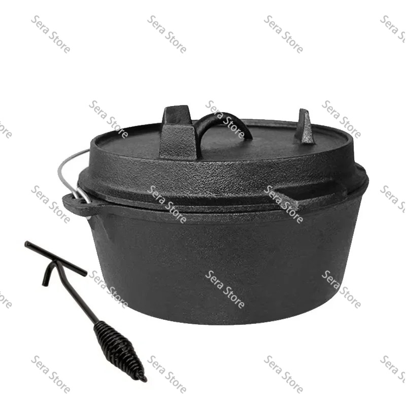 25cm Cast Iron Dutch Oven Camp - Camp Dutch Oven Cast 评论和价格